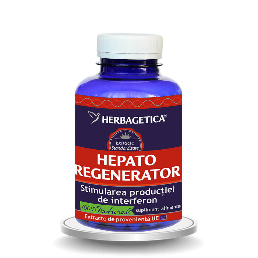 Hepato Regenerator, 120 capsules, Herbagetica