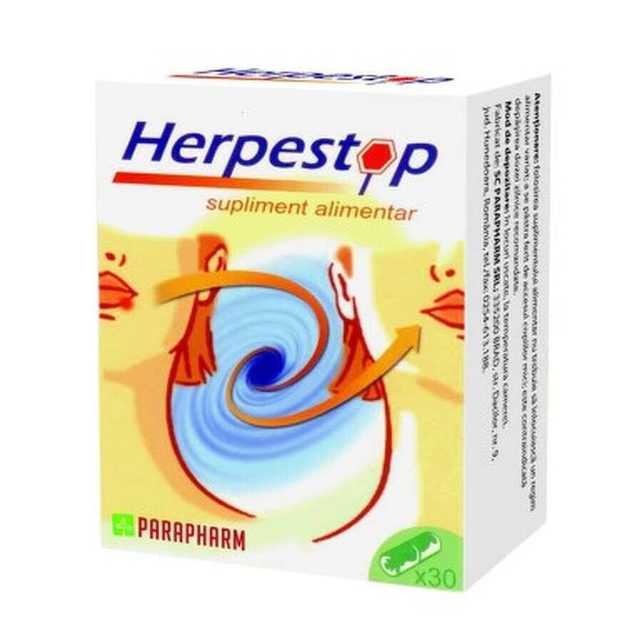 Herpestop, 30 capsules, Parapharm