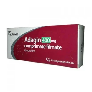 Adagin 400 mg, 10 Tabletten, Actavis