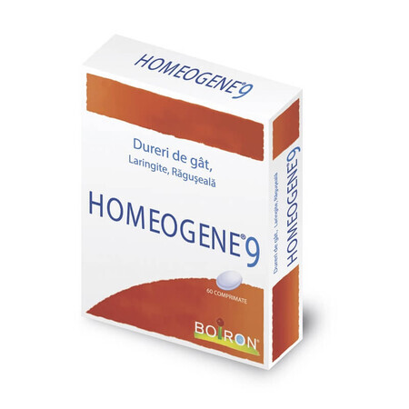 Homeogene 9, 60 tabletten, Boiron