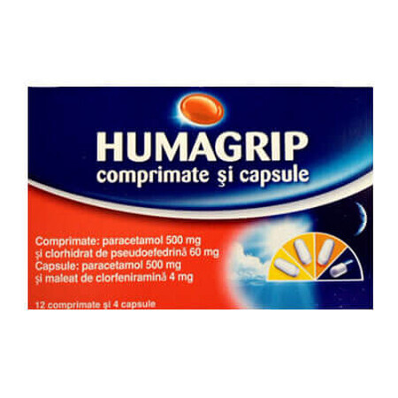 Humagrip, 16 tabletten, Urgo