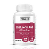 Hyaluronic Acid with Collagen Complex, 60 capsules, Zenyth