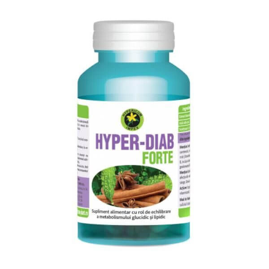 Hyper Diab Forte, 60 capsule, Iperico