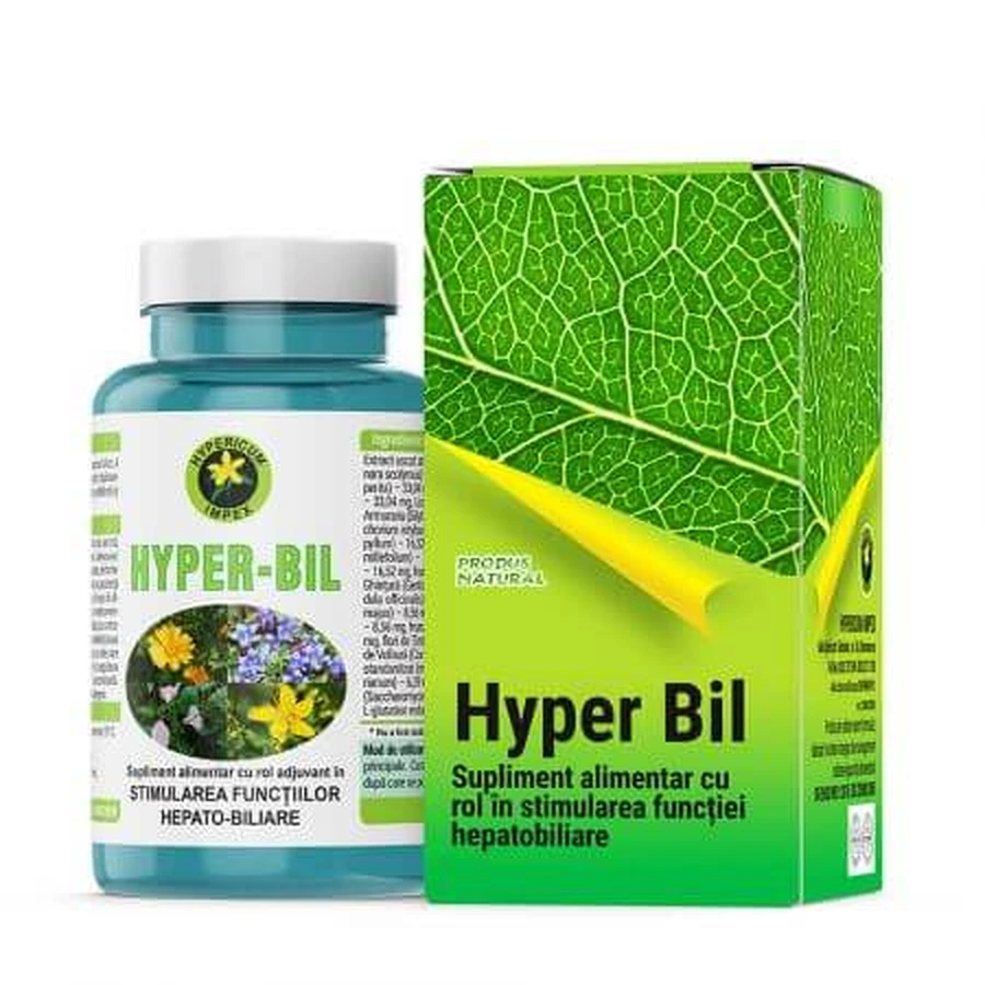 Hyper-Bil 60 capsules, Hypericum