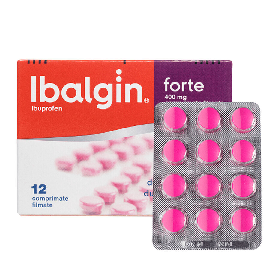 Ibalgin Forte 400 mg, 12 tablets, Sanofi