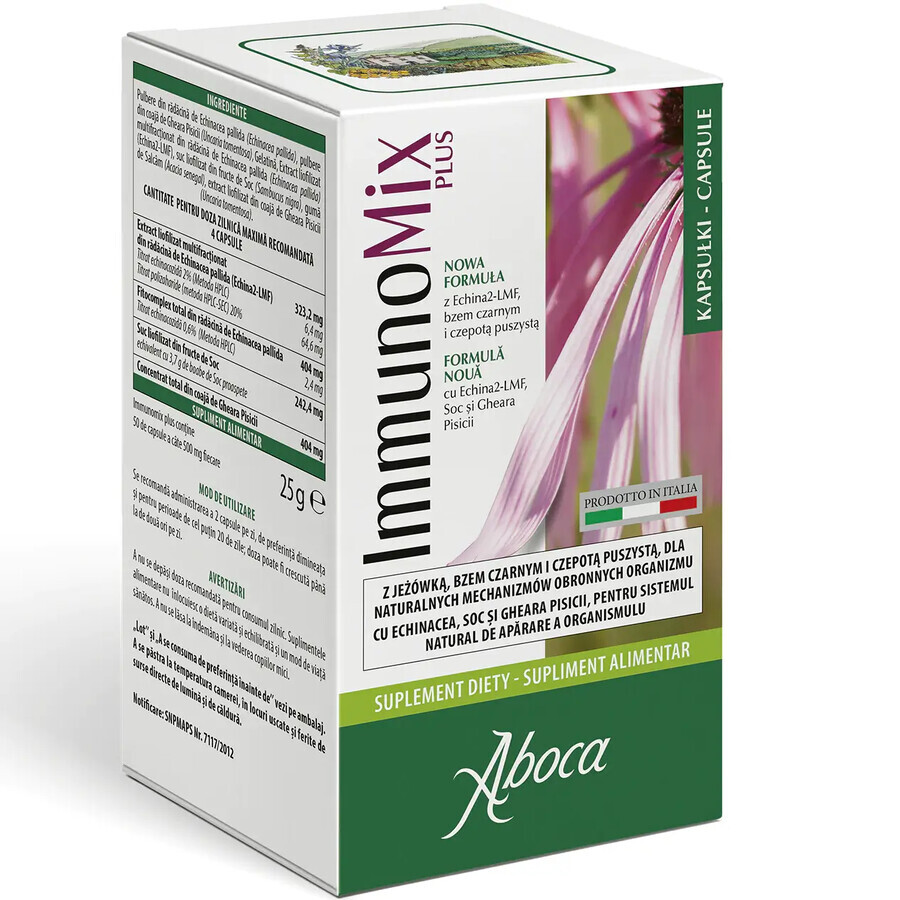 Immunomix Plus, 50 capsules, Aboca