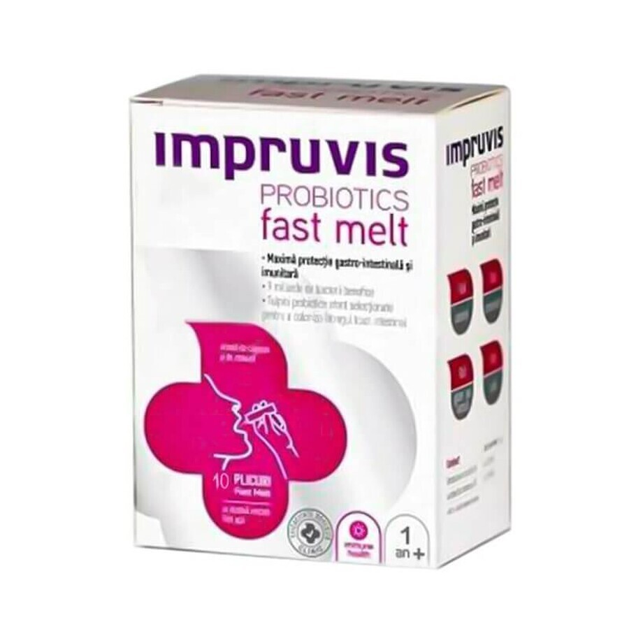 Imprvis Probiotics Fast Melt, 10 bustine, Bifodan