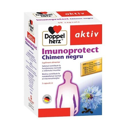 Imunoprotect cu chimen negru, 50 capsule, Doppelherz