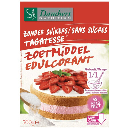 Tagatesse rein natürliche Masse Süßstoff, 500g, Damhert