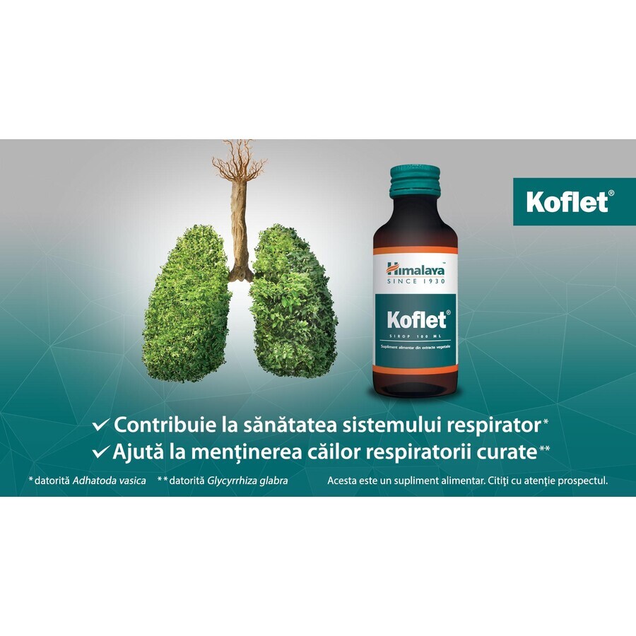 Koflet Sirup, 100 ml, Himalaya