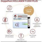 Doppelherz Kollagen 11.000 Plus,  Gesundheit + Beweglichkeit, 10 Trinkfläschchen