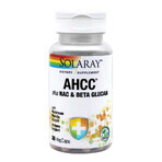 AHCC plus NAC & Beta Glucan Solaray, 30 comprimés, Secom