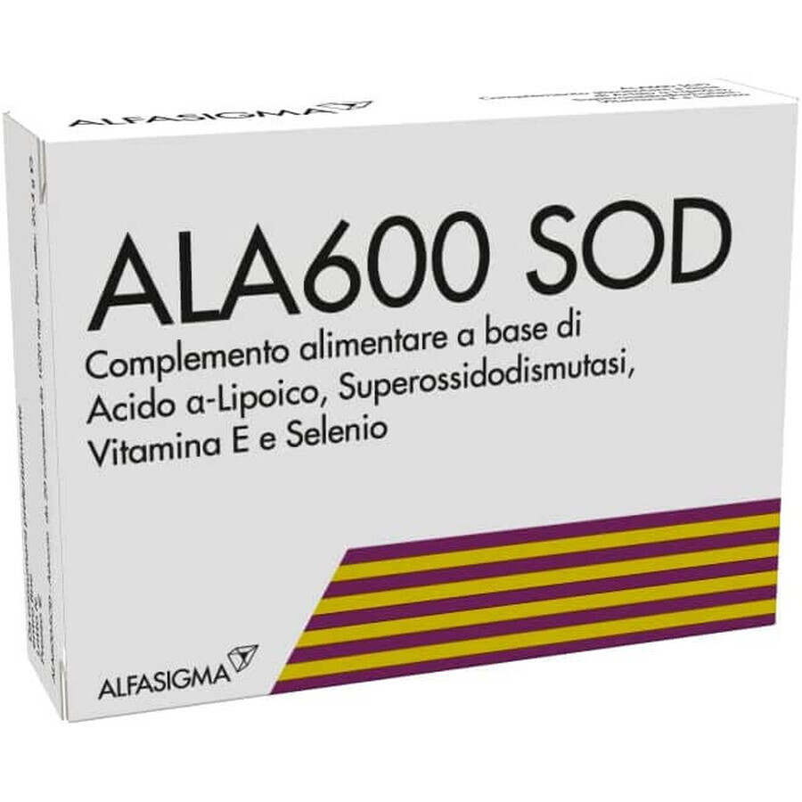 Ala600 SOD, 20 tabletten, Alfasigma