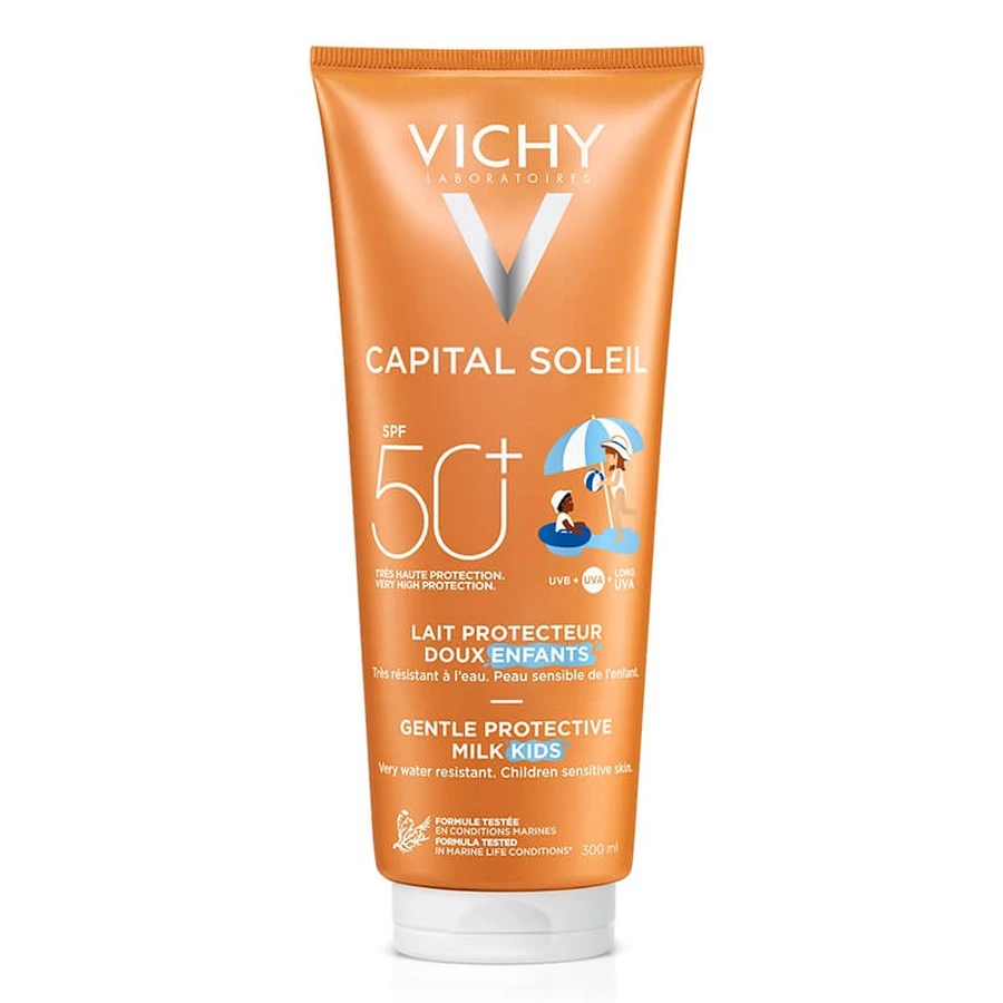 Vichy Capital Soleil Sun Protection Milk for Children with SPF 50+, 300 ml