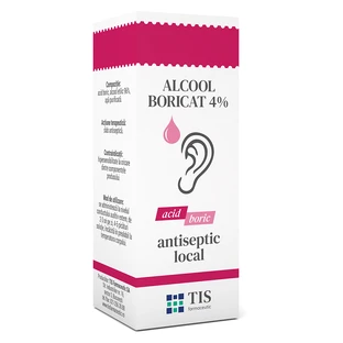 Boric Alcohol 4%, 15 ml, Tis Farmaceutic