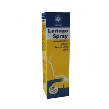 Laringo spray con propoli e olio di calendula, 20 ml, Sia Silvanols