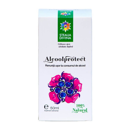 Alcoolprotect hydroalcoholisch extract, 50 ml, Divine Star