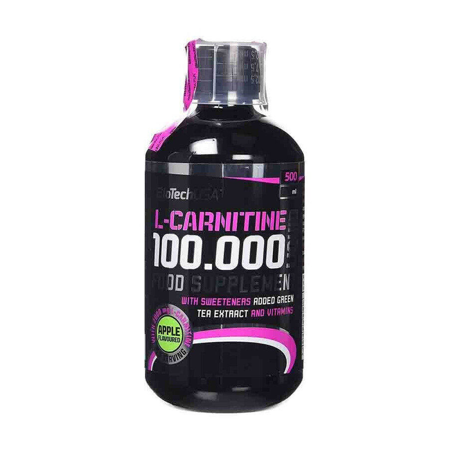 L-Carnitine 100.000 Liquid Cirese, 500 ml, Biotech USA