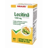 Lecitina 1200 mg, 80 capsule, Walmark