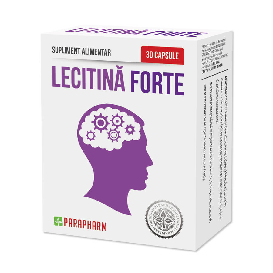 Lecithine Sterk, 30 capsules, Parapharm