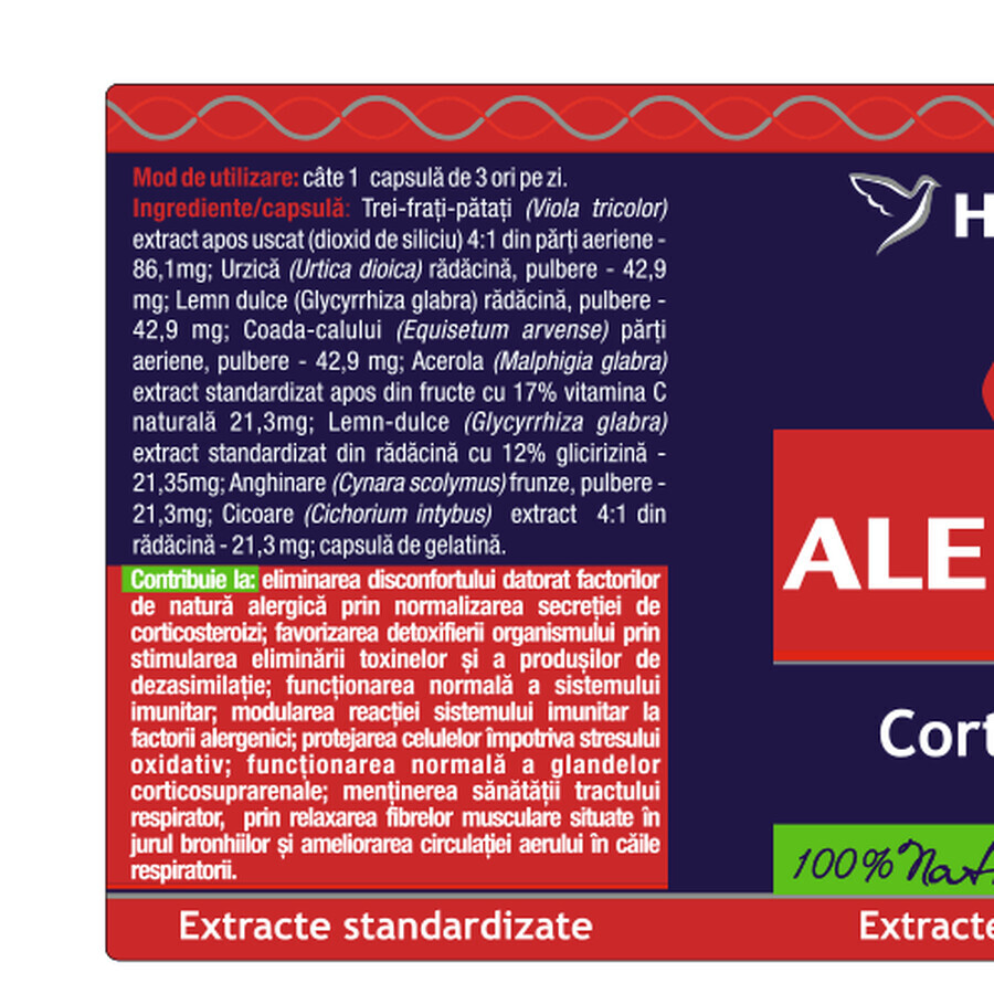 Alergonat, 60 capsule, Herbagetica