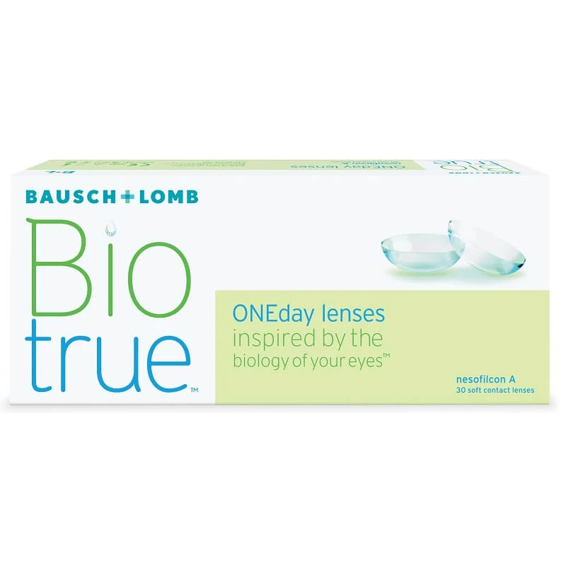 Biotrue OneDay wegwerplenzen, -01.75, 30 stuks, Bausch Lomb