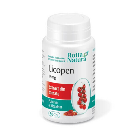 Lycopin 15 mg, 30 Kapseln, Rotta Natura