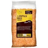 Eco Rode Linzen, 500 g, Dragon Superfoods