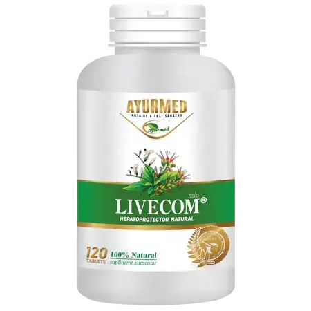 Livecom, 120 comprimés, Ayurmed