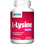 L-Lysine 500mg Jarrow Formulas, 100 capsules, Secom