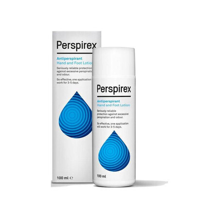 Loțiune antiperspirantă pentru mâini și picioare Perspirex, 100 ml, Riemann