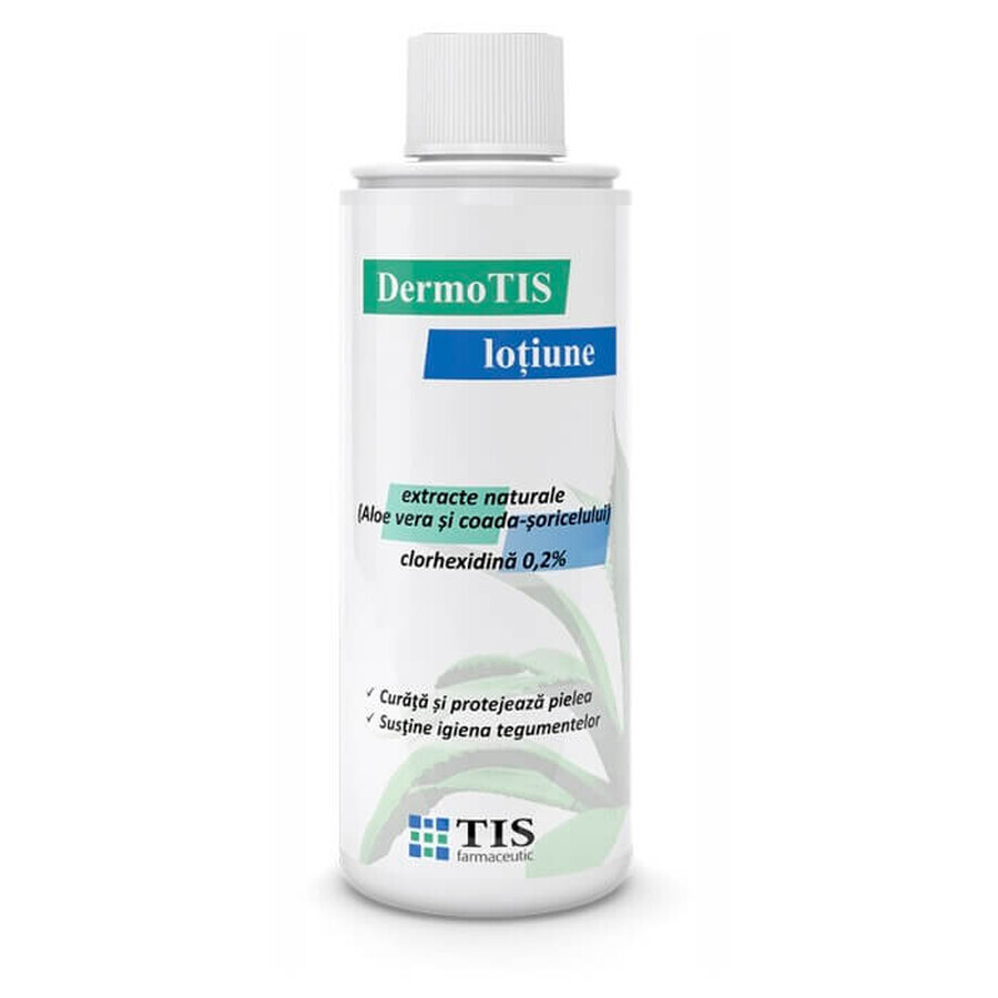 Lotion met natuurlijke extracten en chloorhexidine 0,2% DermoTIS, 110ml, TIS Farmaceutic