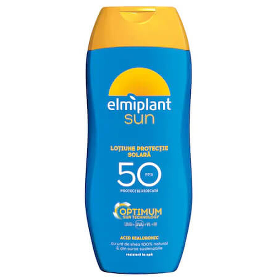 High sun protection lotion SPF 50 Optimum Sun, 200 ml, Elmiplant