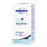 Pure Sensitive Washing Lotion, 200 ml, Sanosan