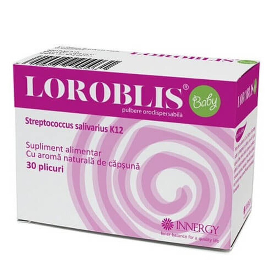 Loroblis Baby, pulbere orosolubila, 30 plicuri, Innergy