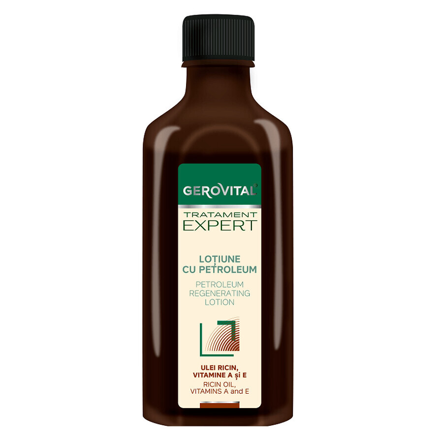 Lozione con Petroleum Gerovital Tratament Expert, 100 ml, Farmec