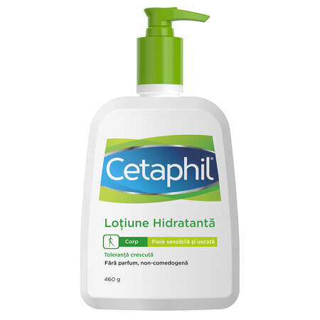 Cetaphil Loción Hidratante Piel Seca y Sensible, 460 g, Galderma