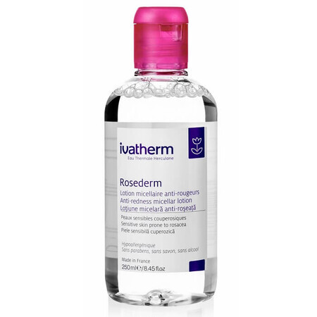 Rosederm micellaire lotion, 250 ml, Ivatherm