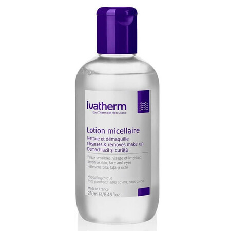 Micellar Lotion für empfindliche Haut, 250 ml, Ivatherm