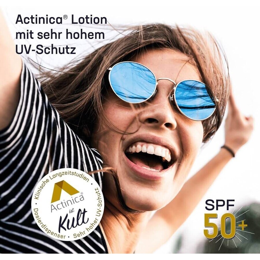 Zonnebrandlotion met SPF 50+ Actinica, 80 g, Galderma