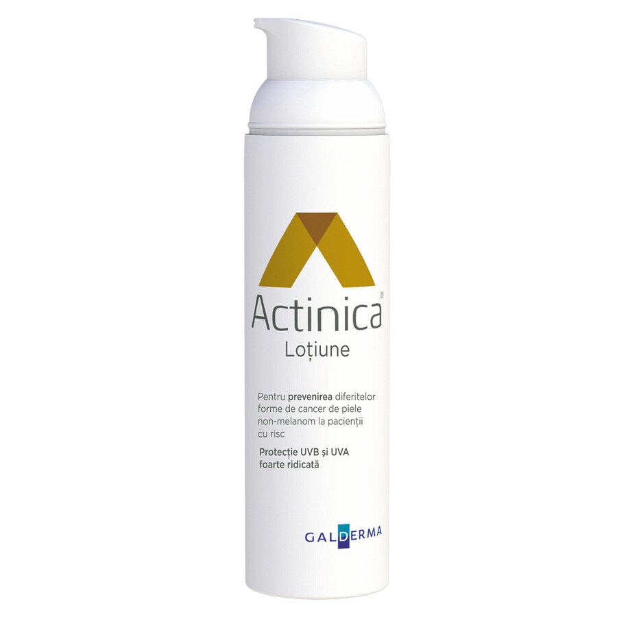 Zonnebrandlotion met SPF 50+ Actinica, 80 g, Galderma