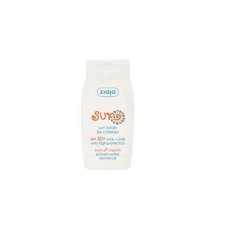 Zonnebrandlotion voor kinderen SPF 50, 125 ml, Ziaja