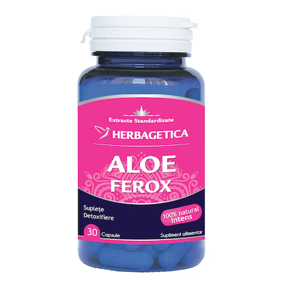 Aloë Ferox, 30 capsules, Herbagetica