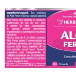 Aloe Ferox, 60 cápsulas, Herbagetica