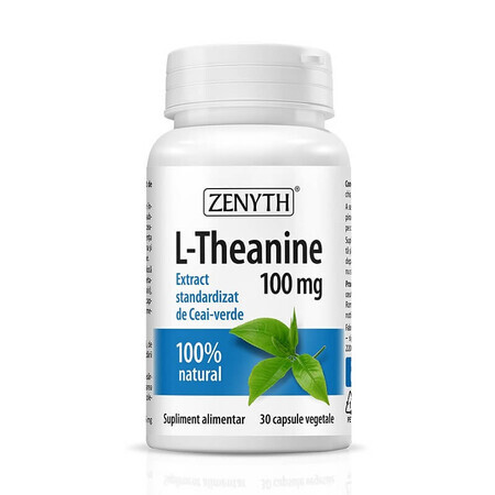 L-Theanine 100 mg, 30 capsules, Zenyth