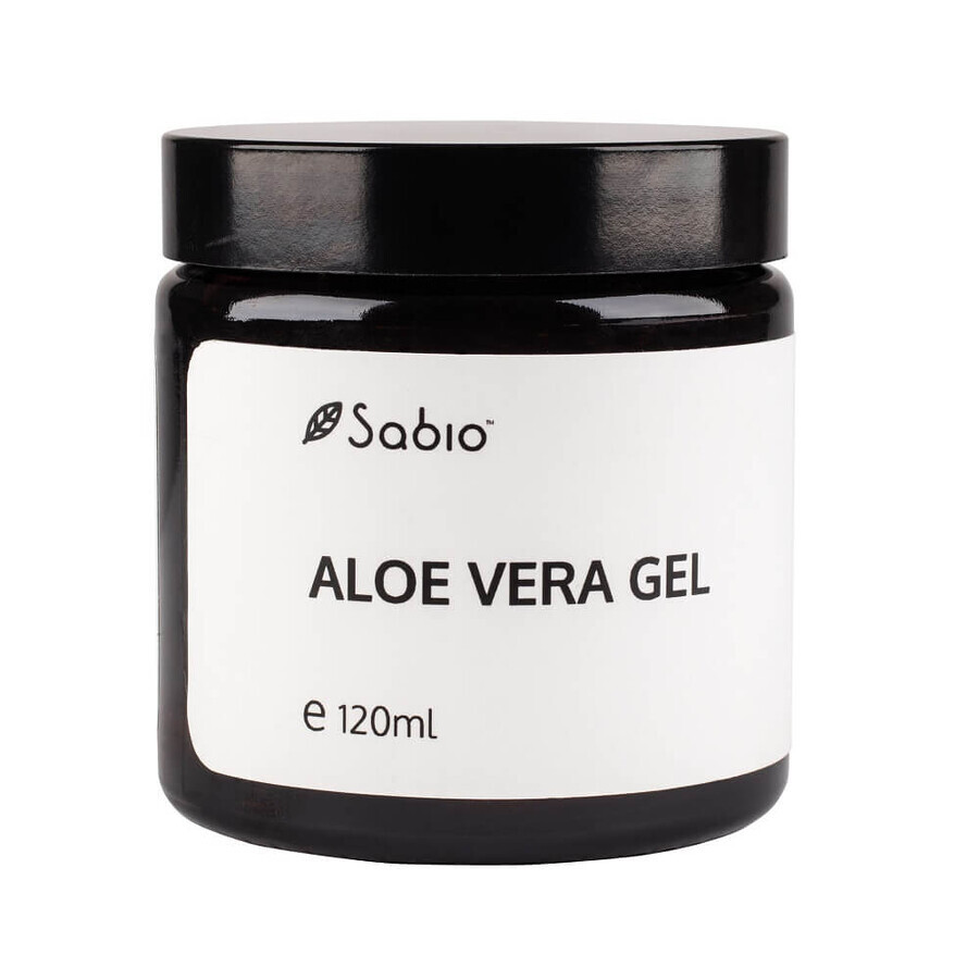 Gel de aloe vera, 120 ml, Sabio