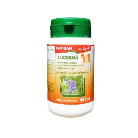 Lucerne, 40 capsules, Favisan