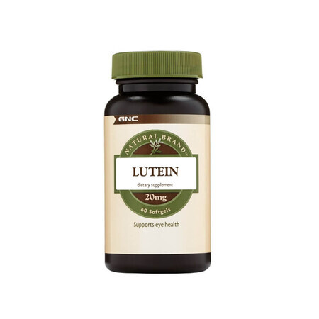 Luteïne 20 mg Natuurlijk Merk (582470), 60 capsules, GNC