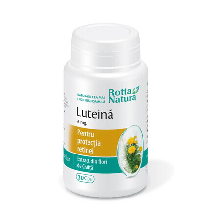 Luteina 6 mg, 30 capsule, Rotta Natura