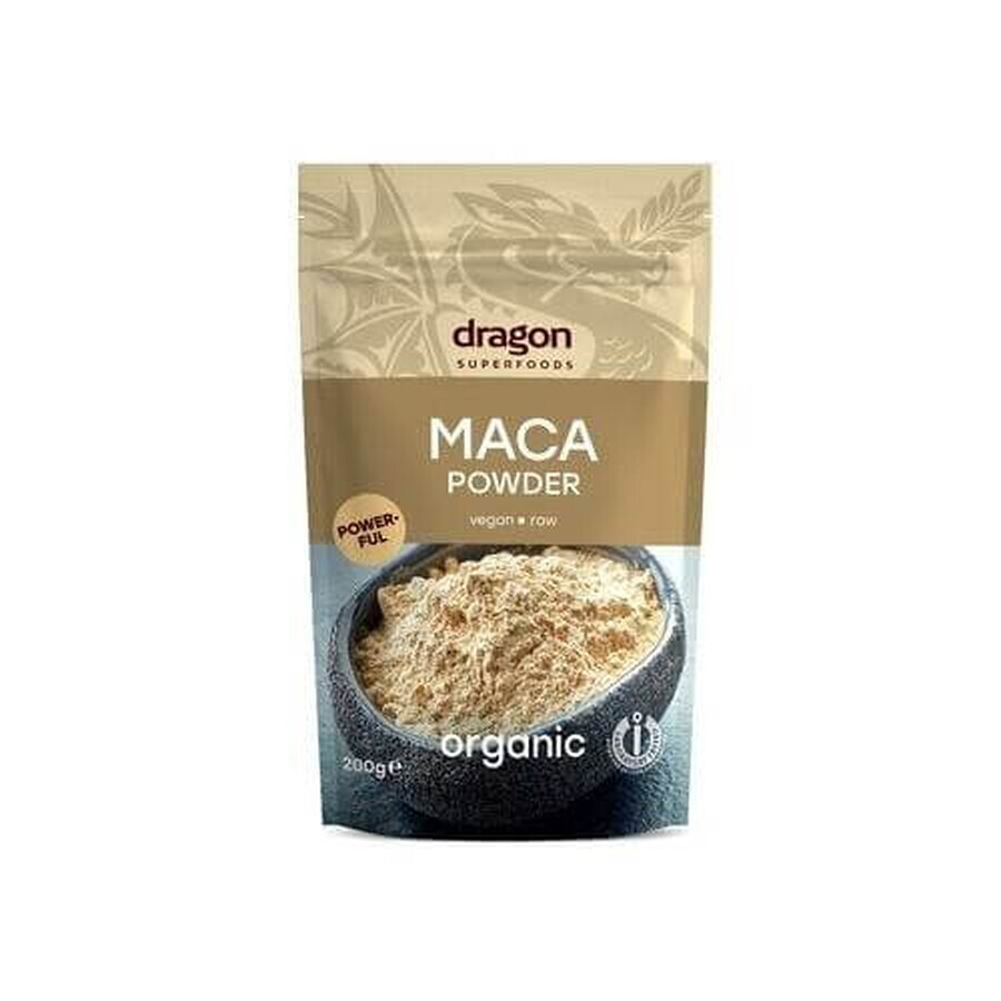 Bio Maca Pulver Eco, 200 g, Dragon Superfoods